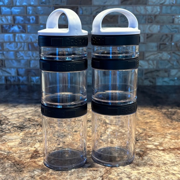 BlenderBottle GoStak x 2 - Picture 2 of 3